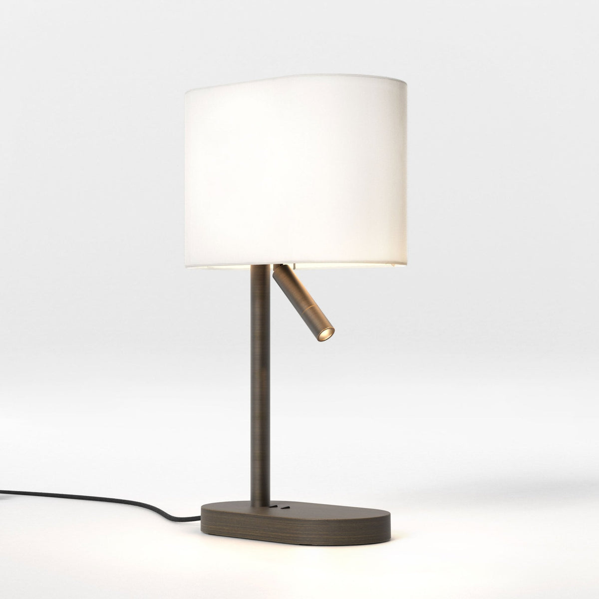 Venn Reader Table Lamp in Bronze