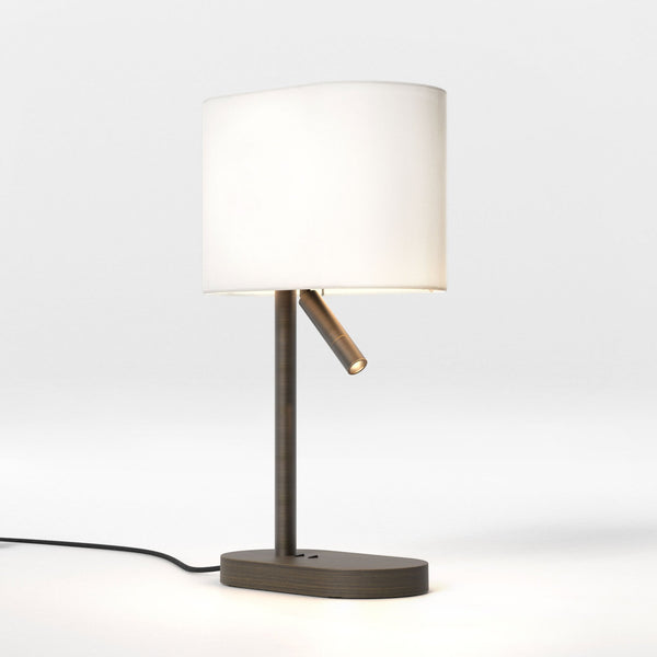 Venn Reader Table Lamp in Bronze
