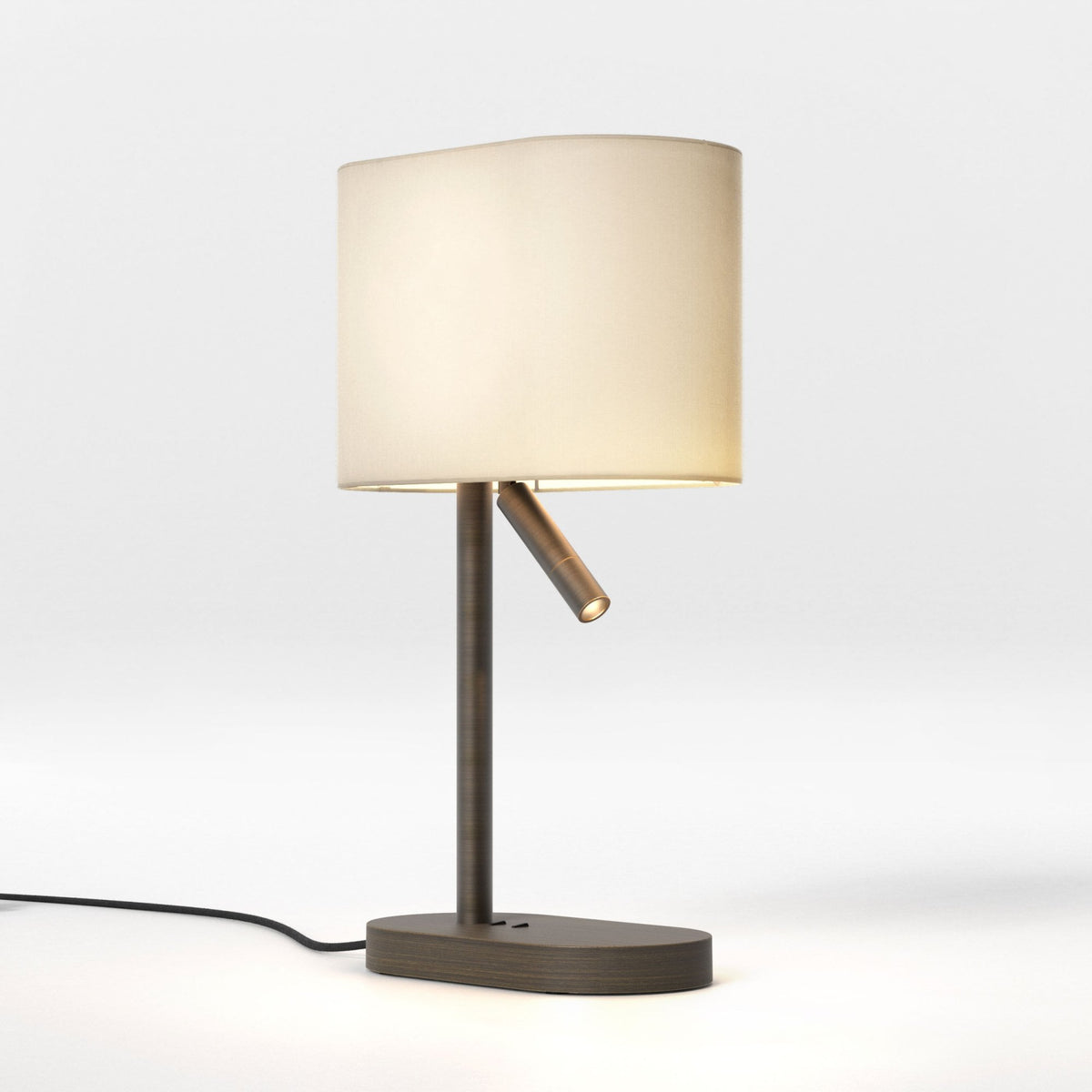 Venn Reader Table Lamp in Bronze