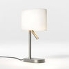 Venn Reader Table Lamp in Matt Nickel