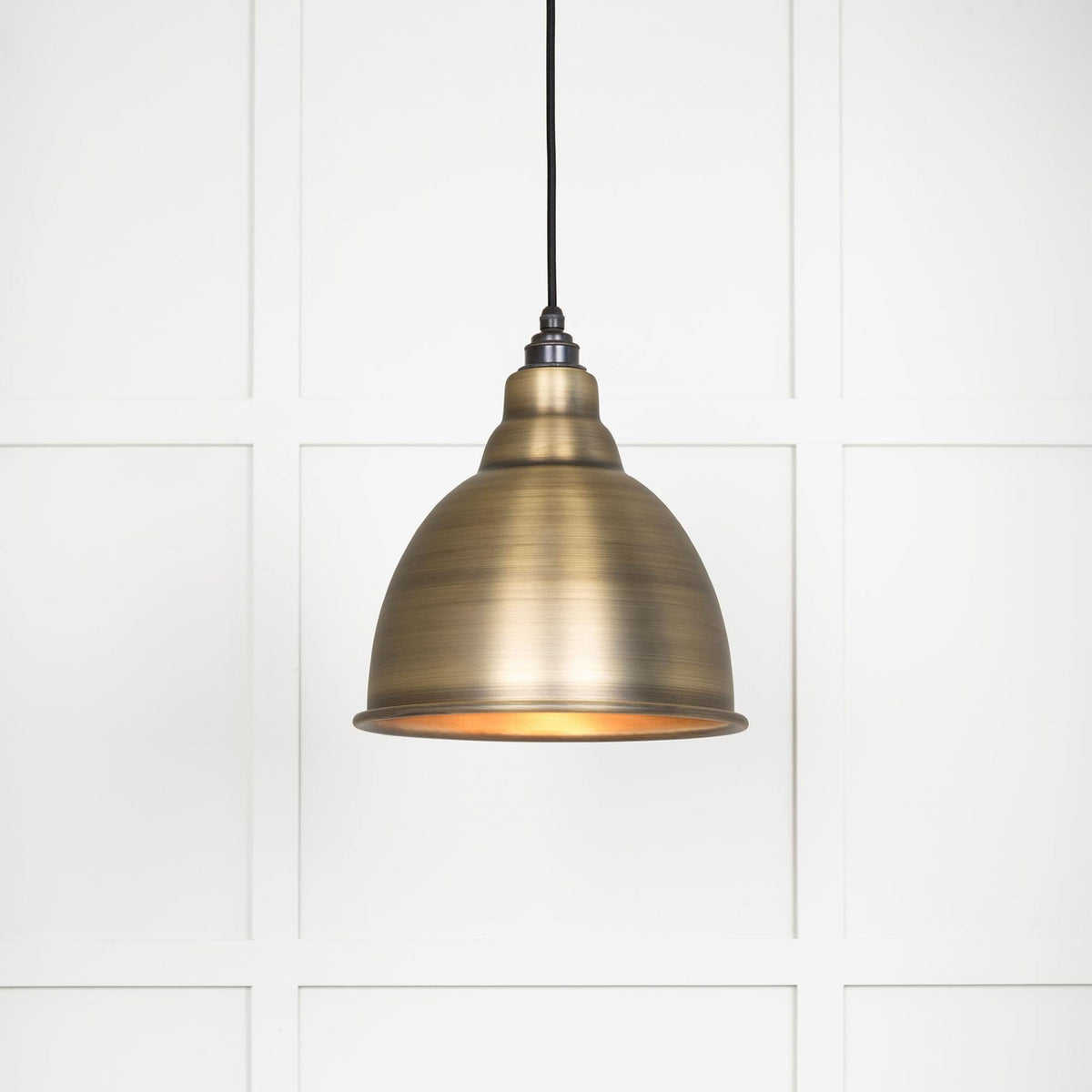 Aged Brass Brindley Pendant
