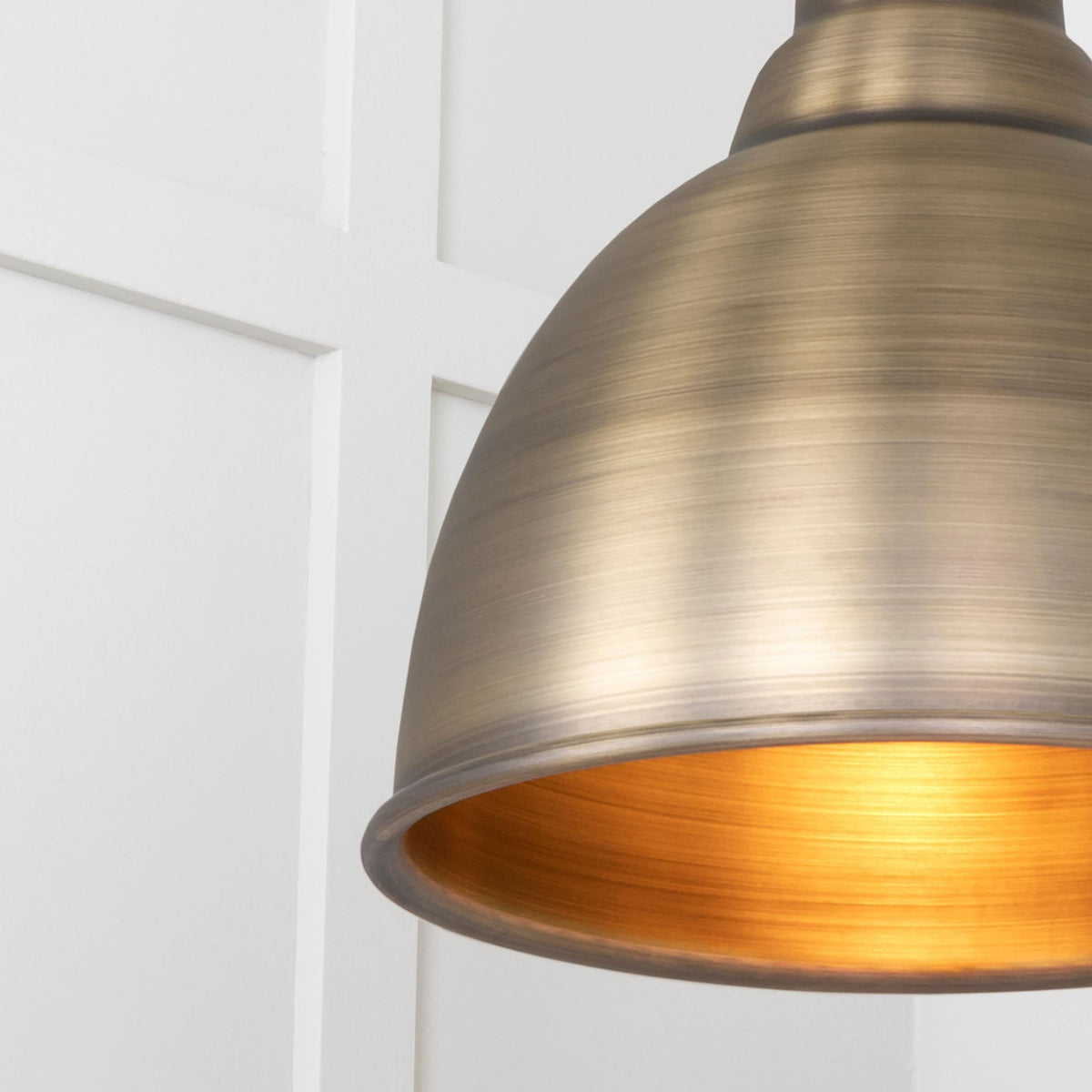 Aged Brass Brindley Pendant