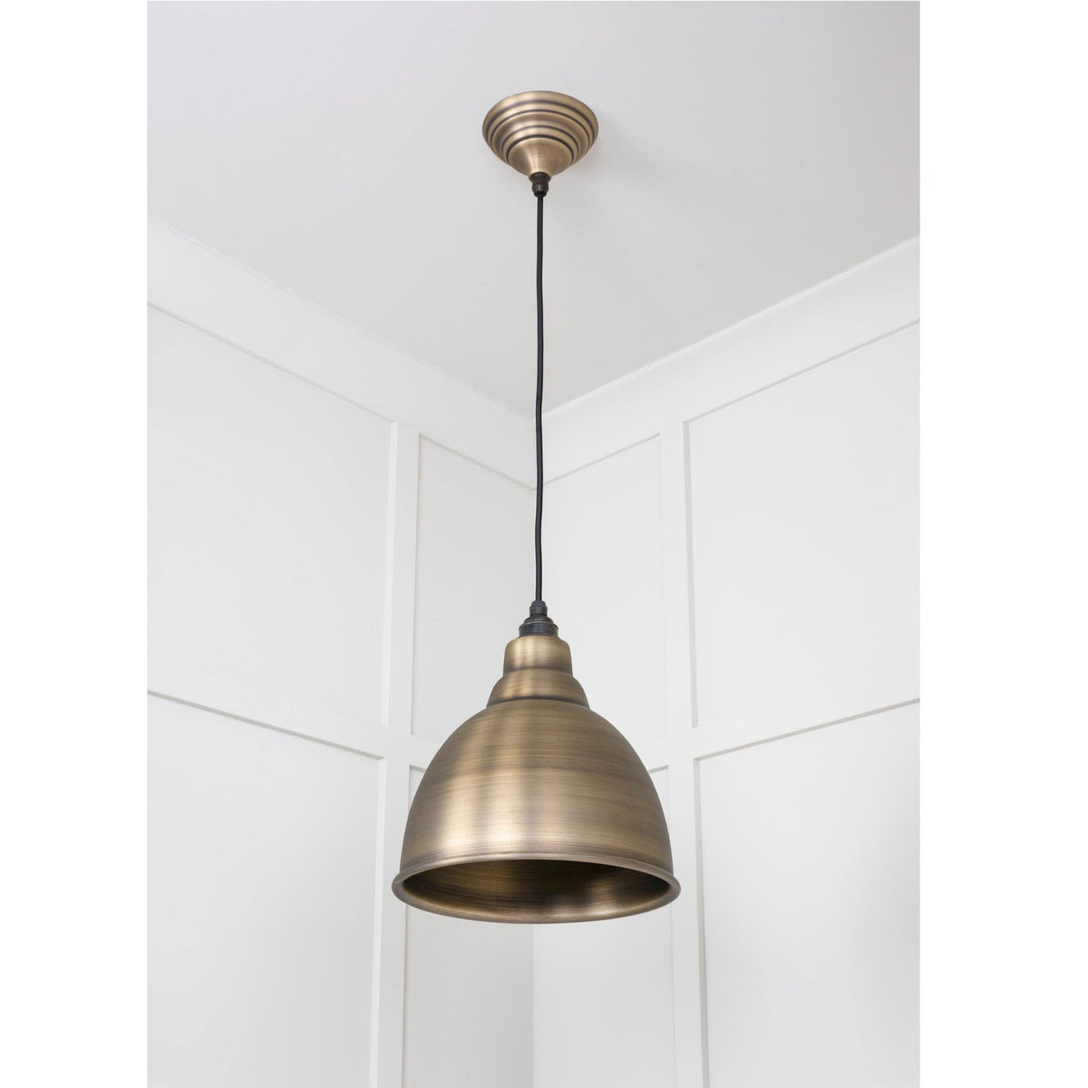Aged Brass Brindley Pendant