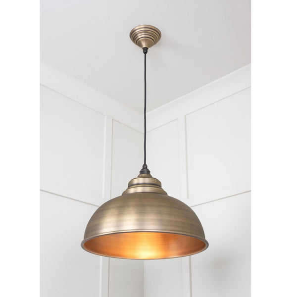 Aged Brass Harborne Pendant