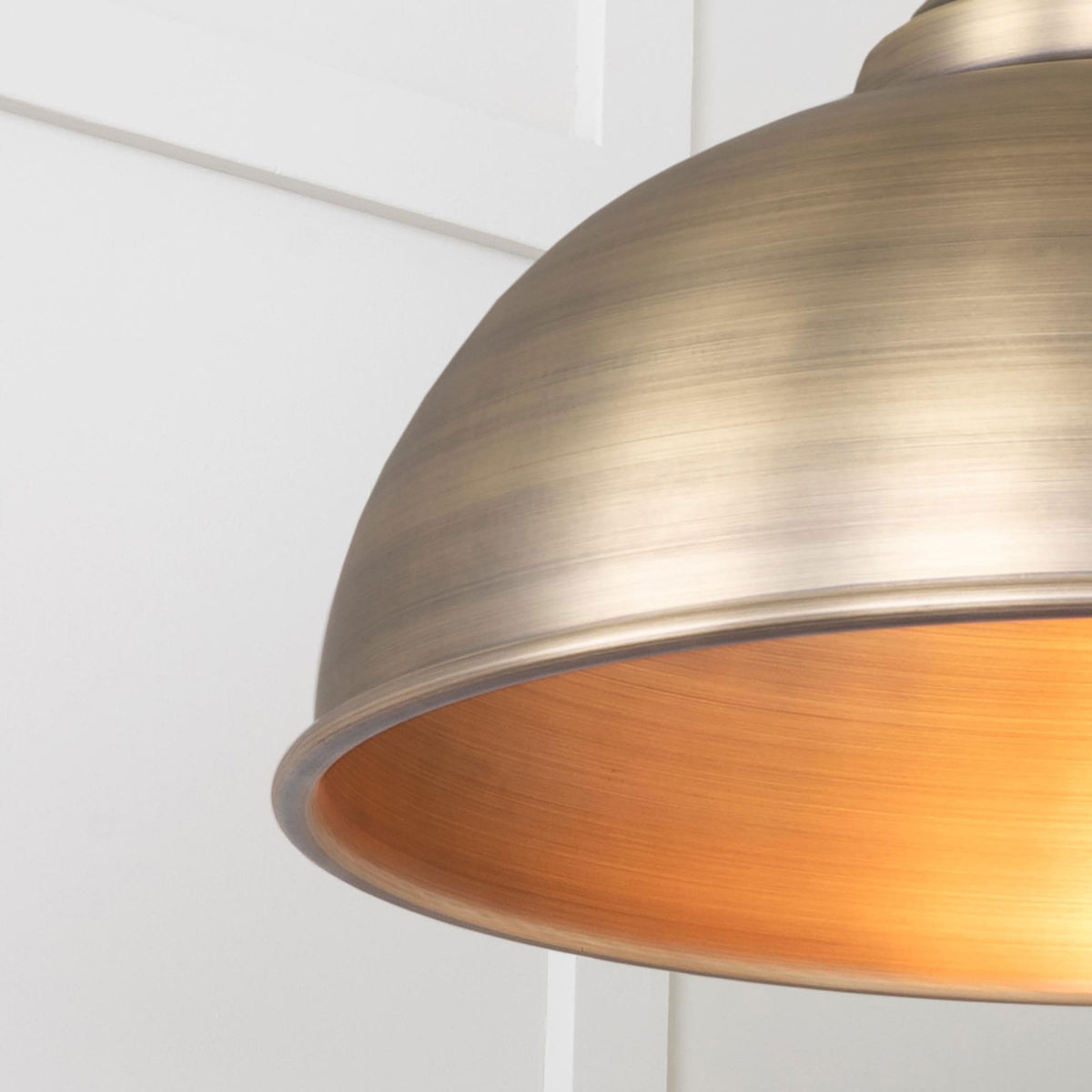 Aged Brass Harborne Pendant