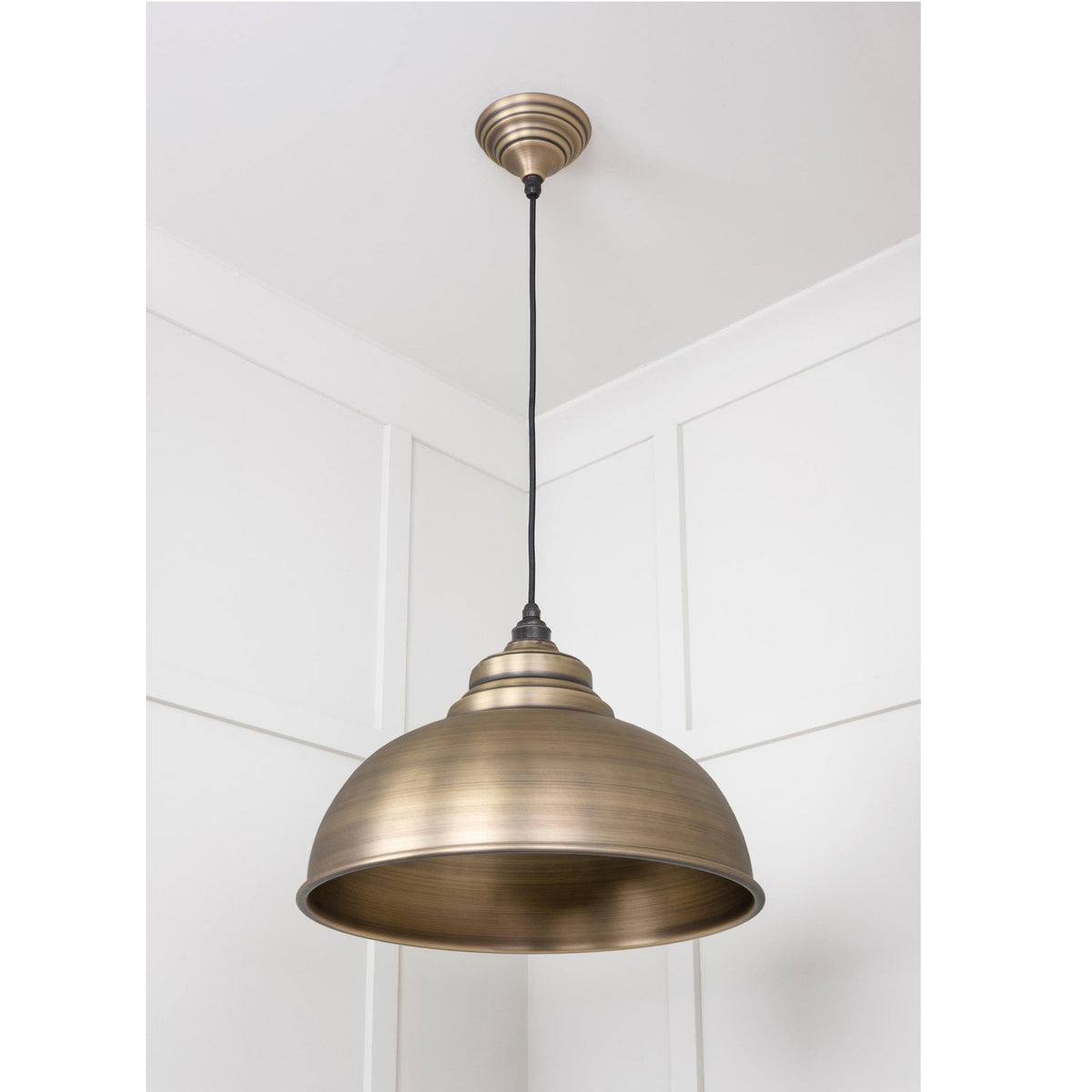 Aged Brass Harborne Pendant
