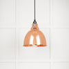 Hammered Copper Brindley Pendant