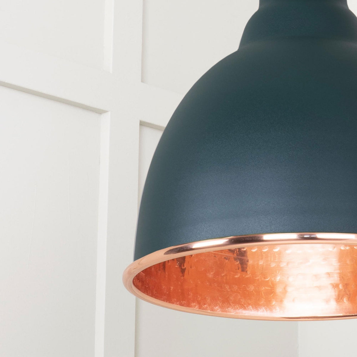 Hammered Copper Brindley Pendant in Dingle