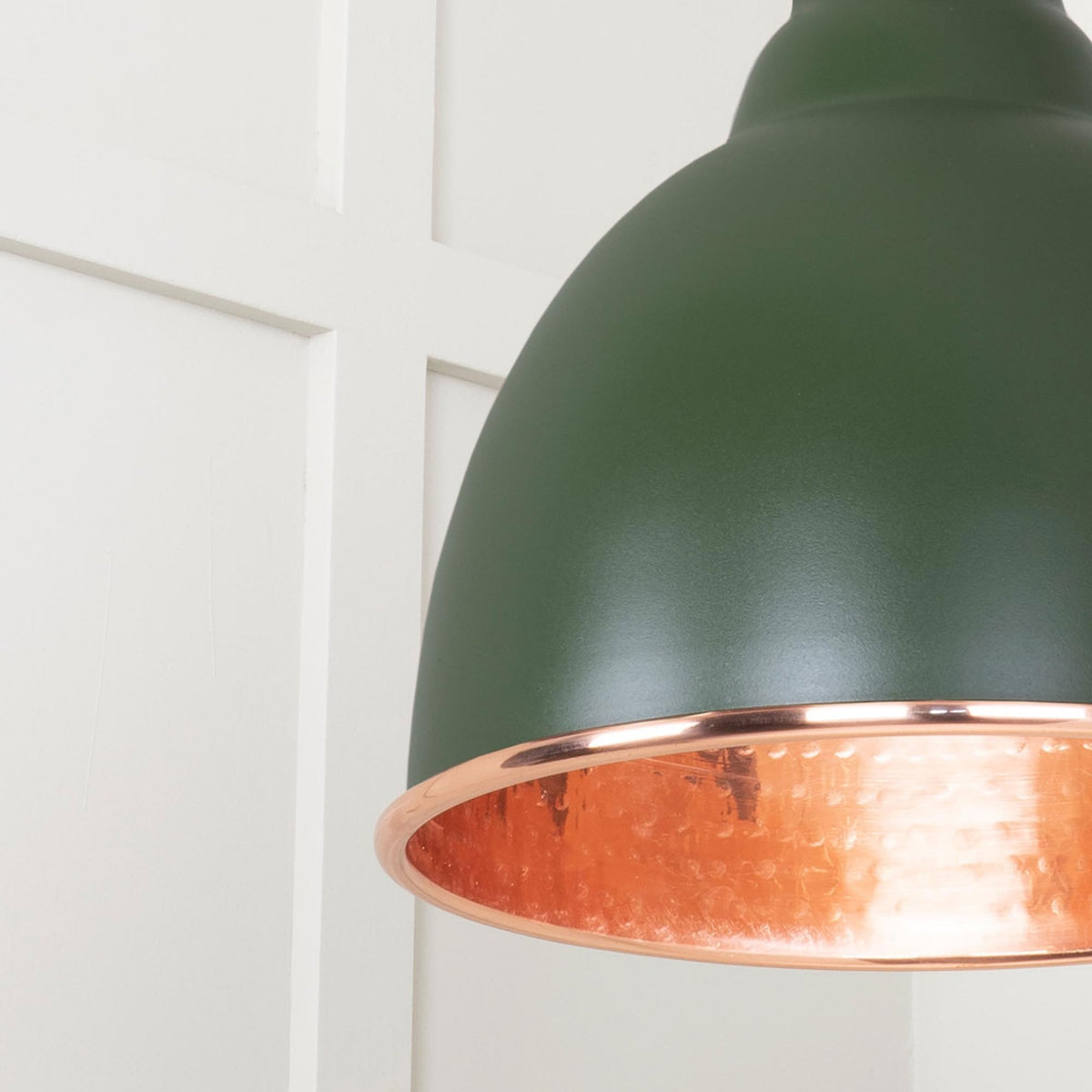 Hammered Copper Brindley Pendant in Heath