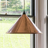 Hammered Copper Hockley Pendant