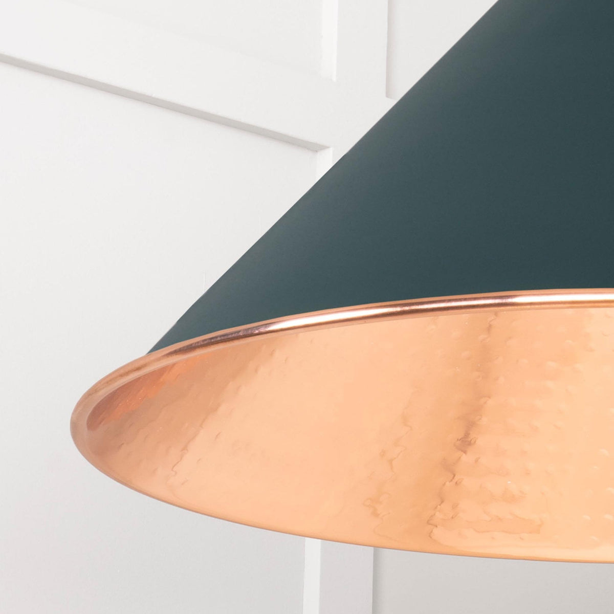 Hammered Copper Hockley Pendant in Dingle