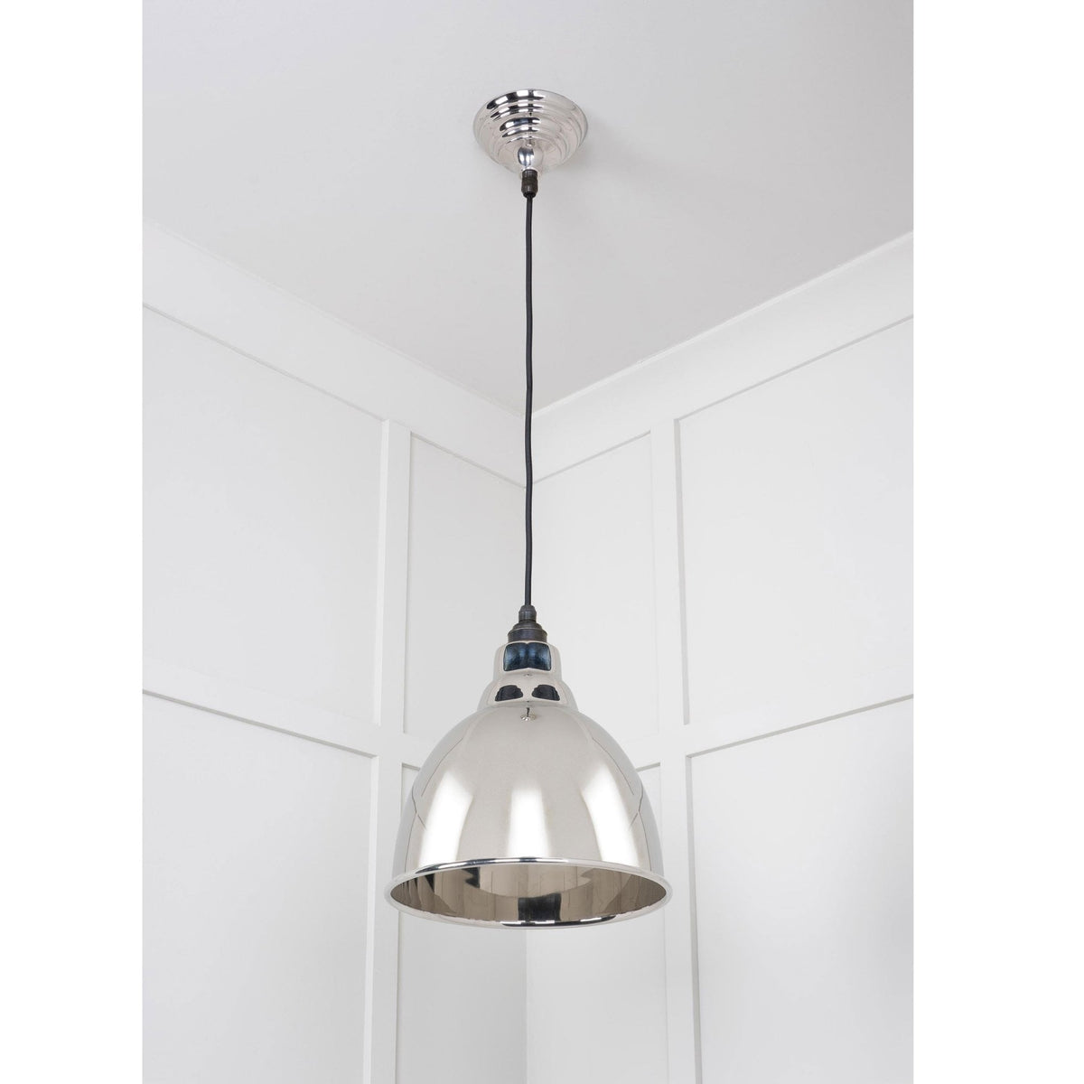 Smooth Nickel Brindley Pendant