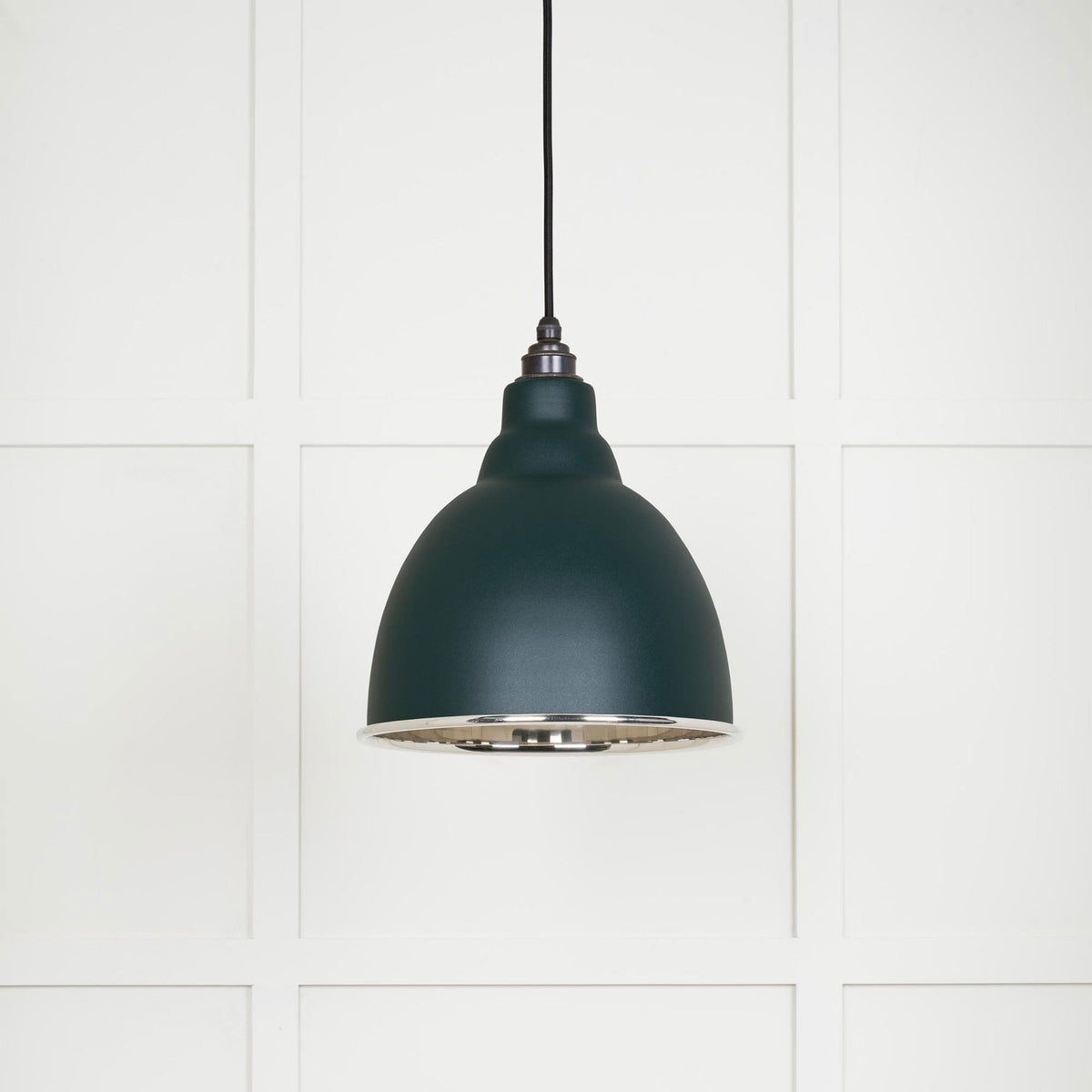 Smooth Nickel Brindley Pendant in Dingle