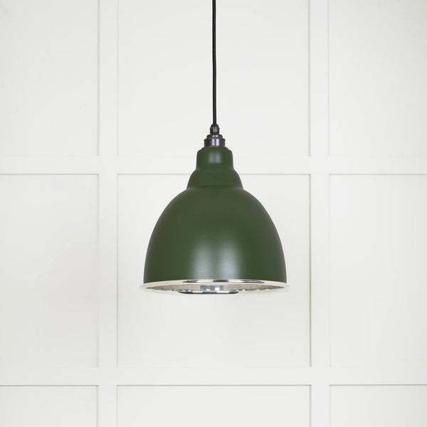 Smooth Nickel Brindley Pendant in Heath