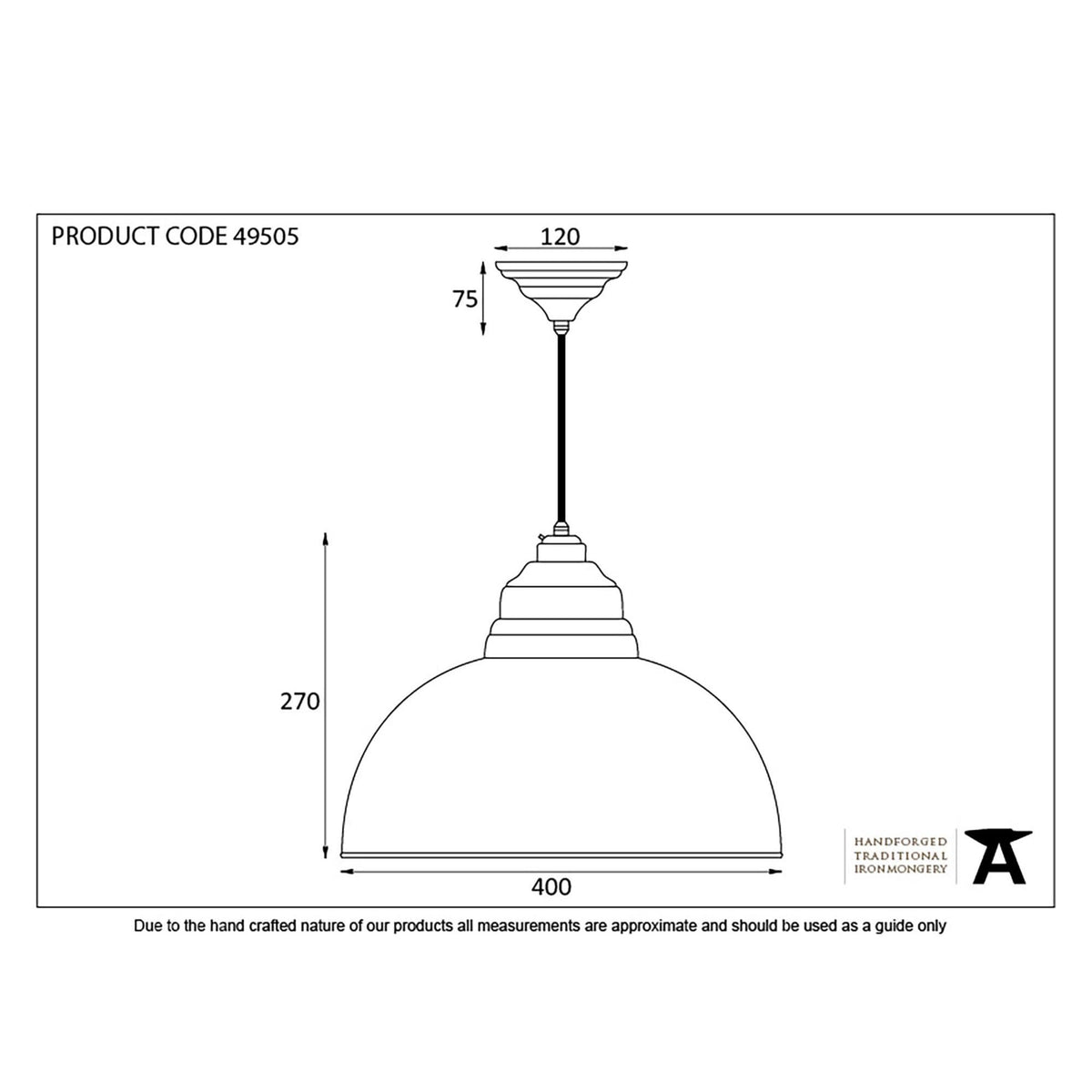 Smooth Nickel Harborne Pendant