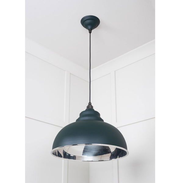 Smooth Nickel Harborne Pendant in Dingle