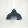 Smooth Nickel Harborne Pendant in Soot