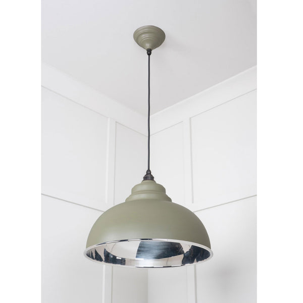Smooth Nickel Harborne Pendant in Tump