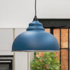 Smooth Nickel Harborne Pendant in Upstream