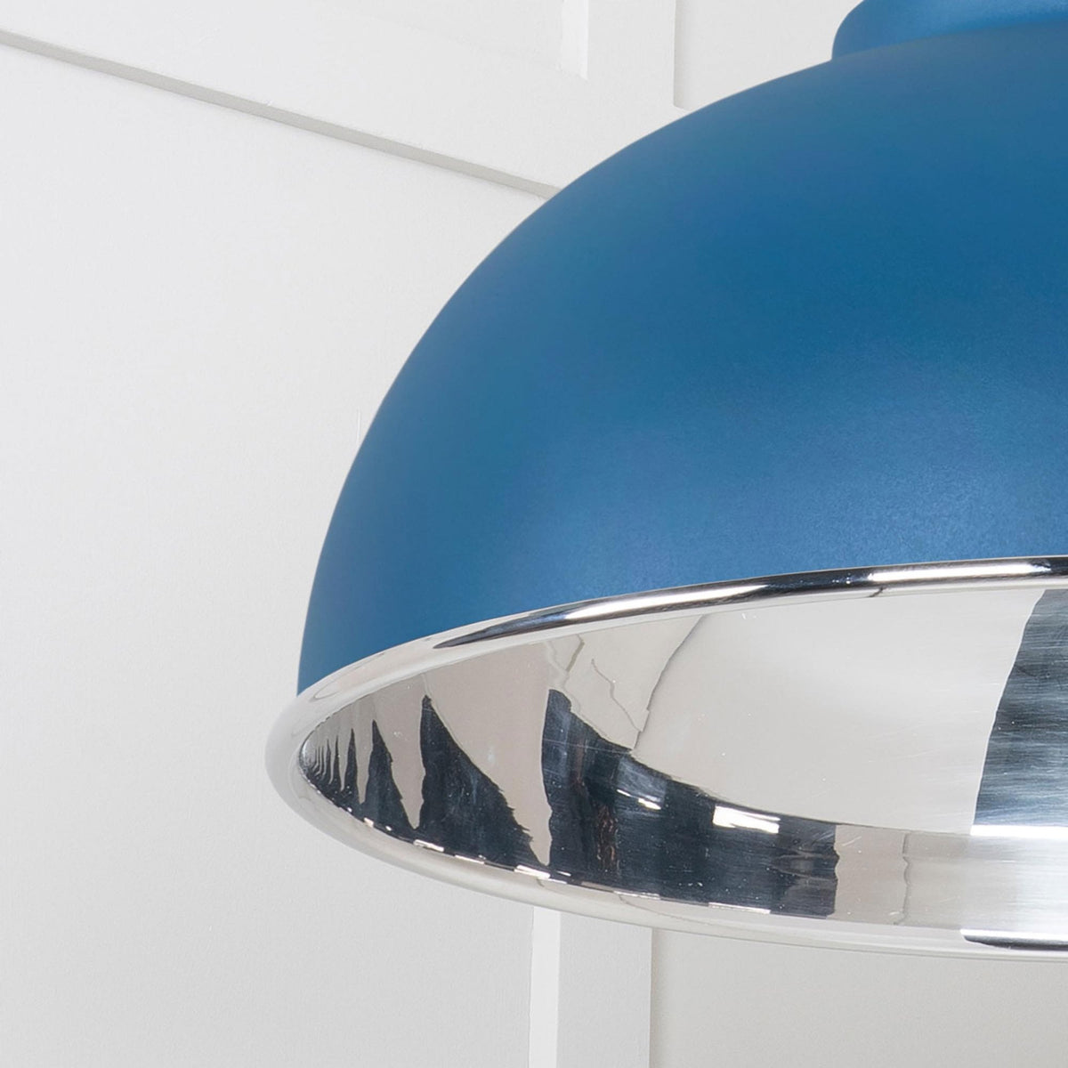 Smooth Nickel Harborne Pendant in Upstream