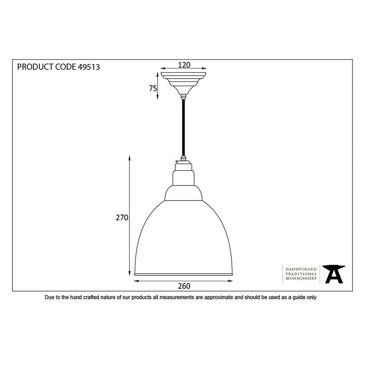 Burnished Brindley Pendant