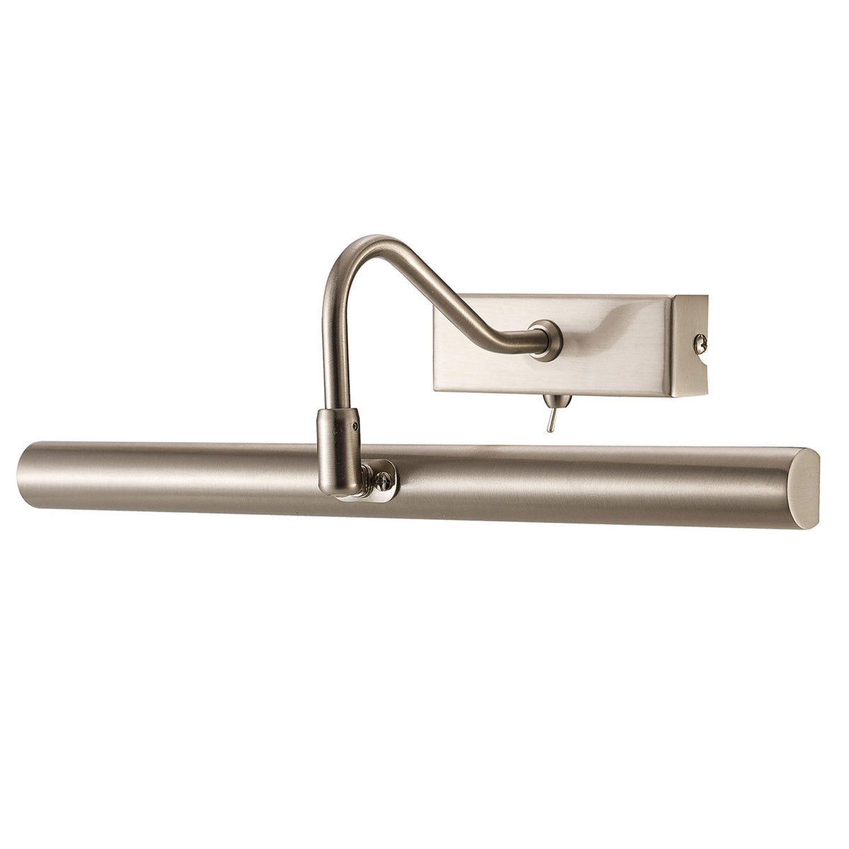 Abacus 35cm Switched Satin Nickel Picture Light