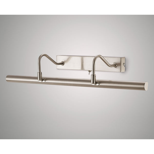 Abacus 60cm Switched Satin Nickel Picture Light