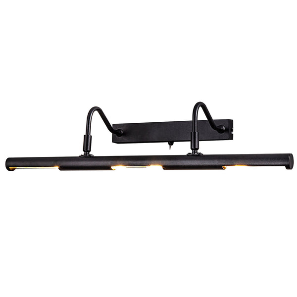 Abacus 60cm Switched Satin Black Picture Light