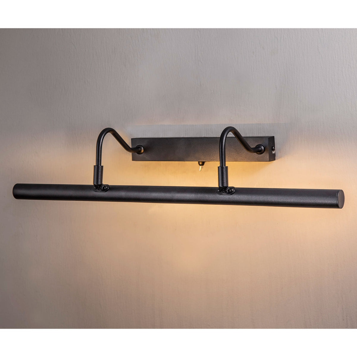 Abacus 60cm Switched Satin Black Picture Light