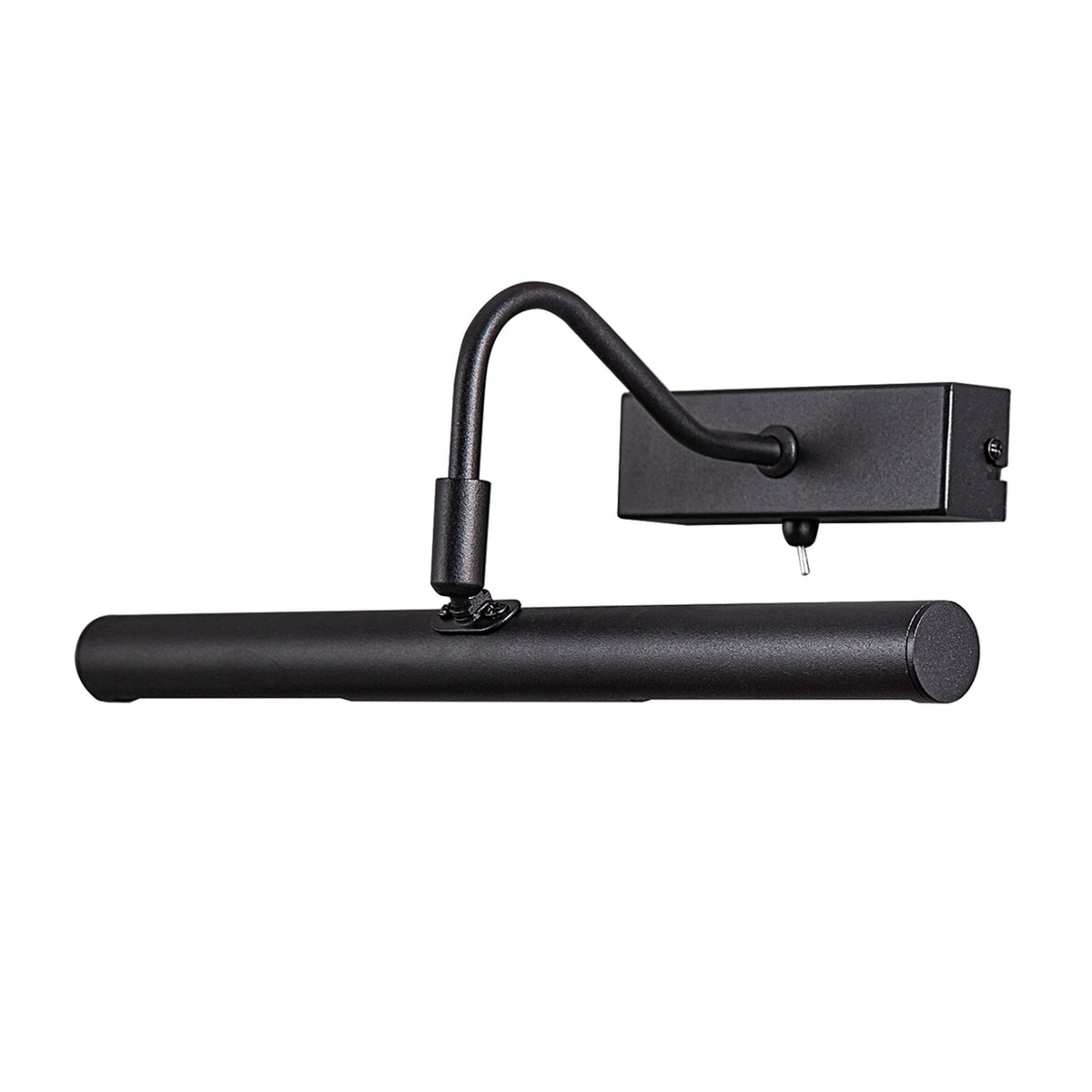 Abacus 35cm Switched Satin Black Picture Light