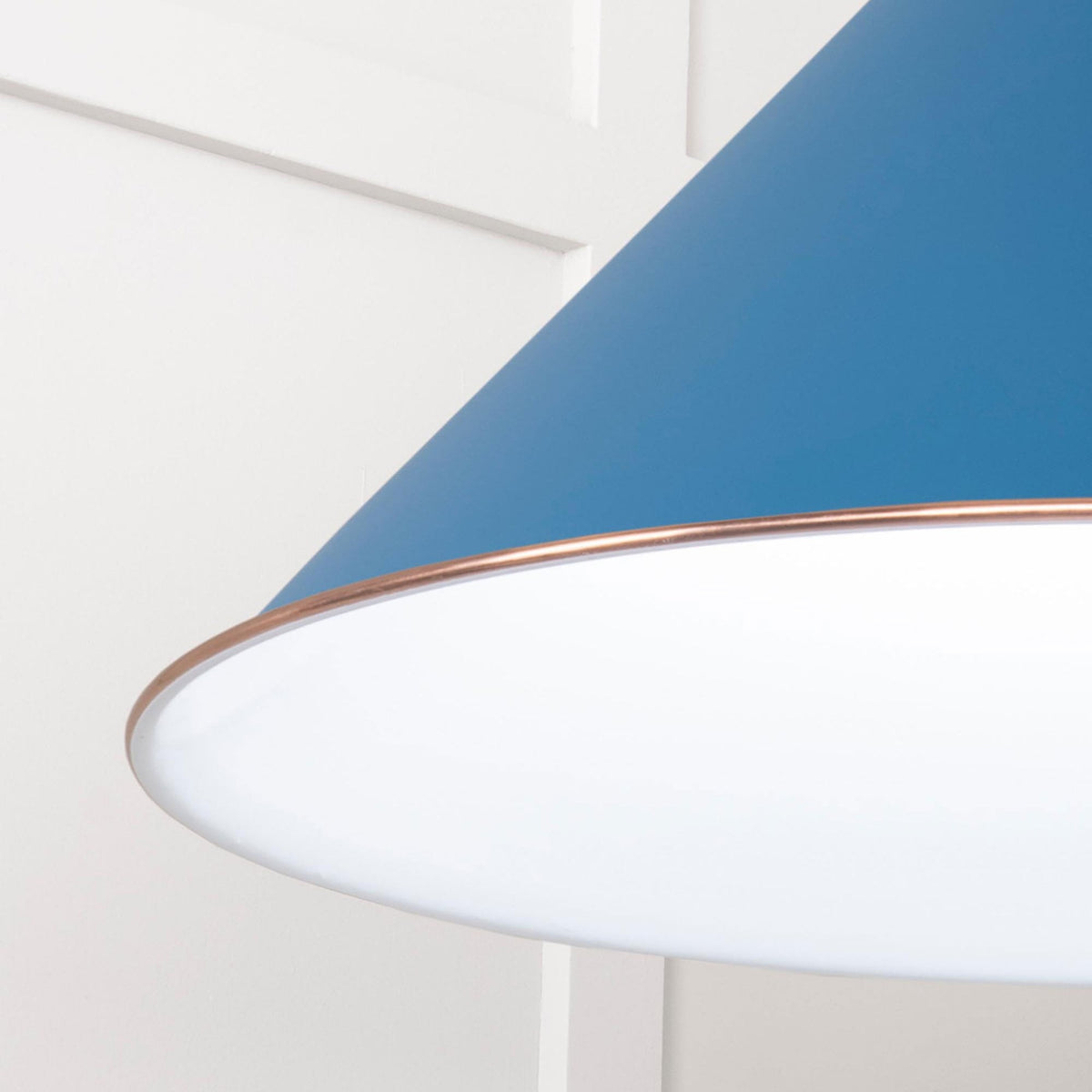 White Gloss Hockley Pendant in Upstream