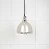Hammered Nickel Brindley Pendant