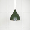 Hammered Nickel Brindley Pendant in Heath
