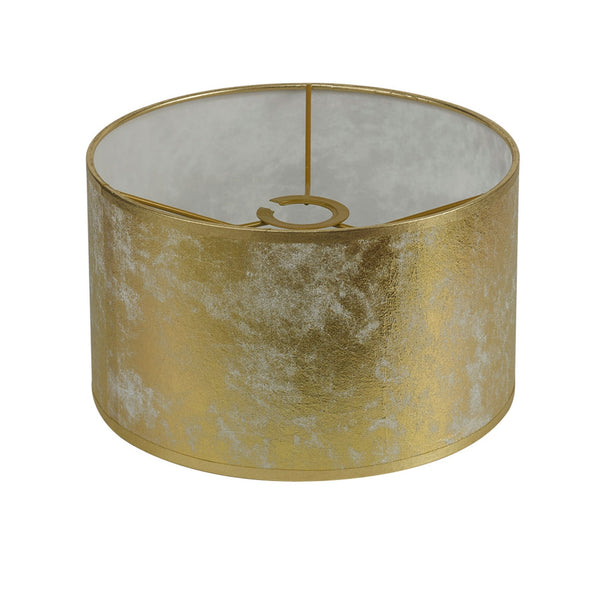 Sigma 30cm Gold Leaf Drum Shade