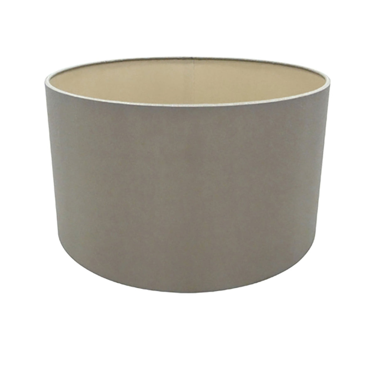 Sigma 30cm Taupe Drum Shade With Gold Lining