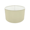 Sigma 30cm Ivory Pearl Faux Silk Drum Shade