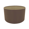 Sigma 30cm Chocolate Drum Shade With Grecian Bronze Lining