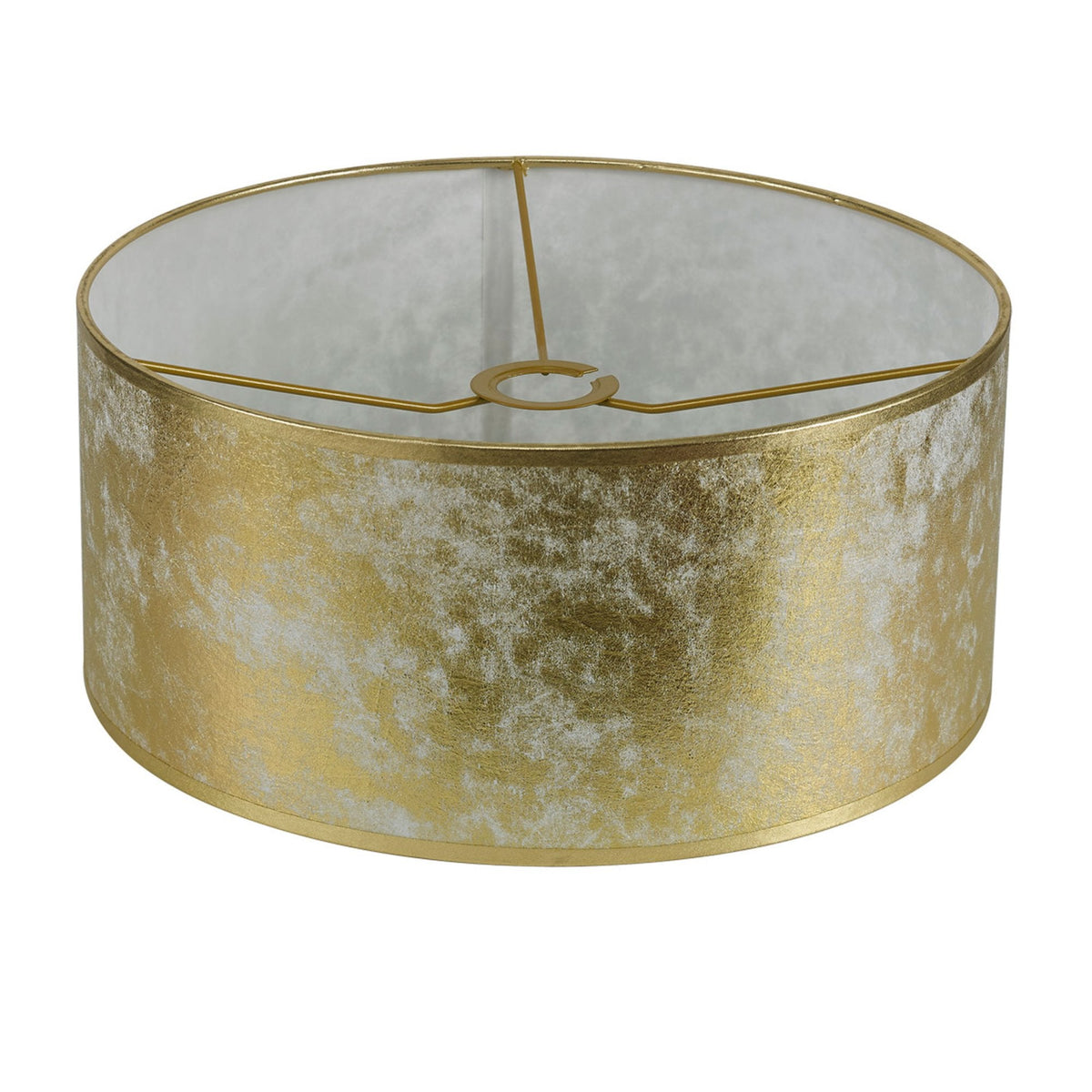 Sigma 40cm Gold Leaf Drum Shade