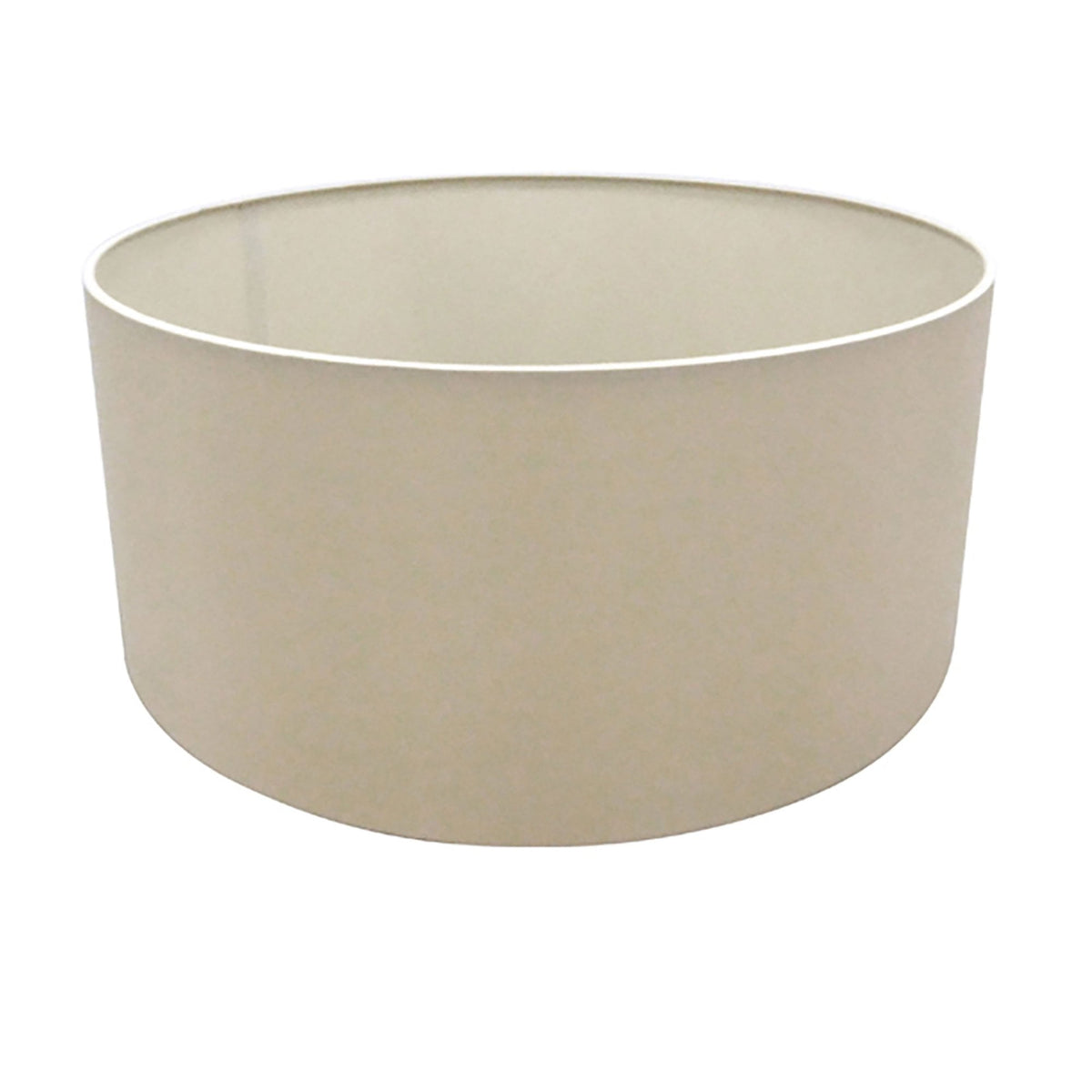 Sigma 40cm Nude Beige Faux Silk Drum Shade