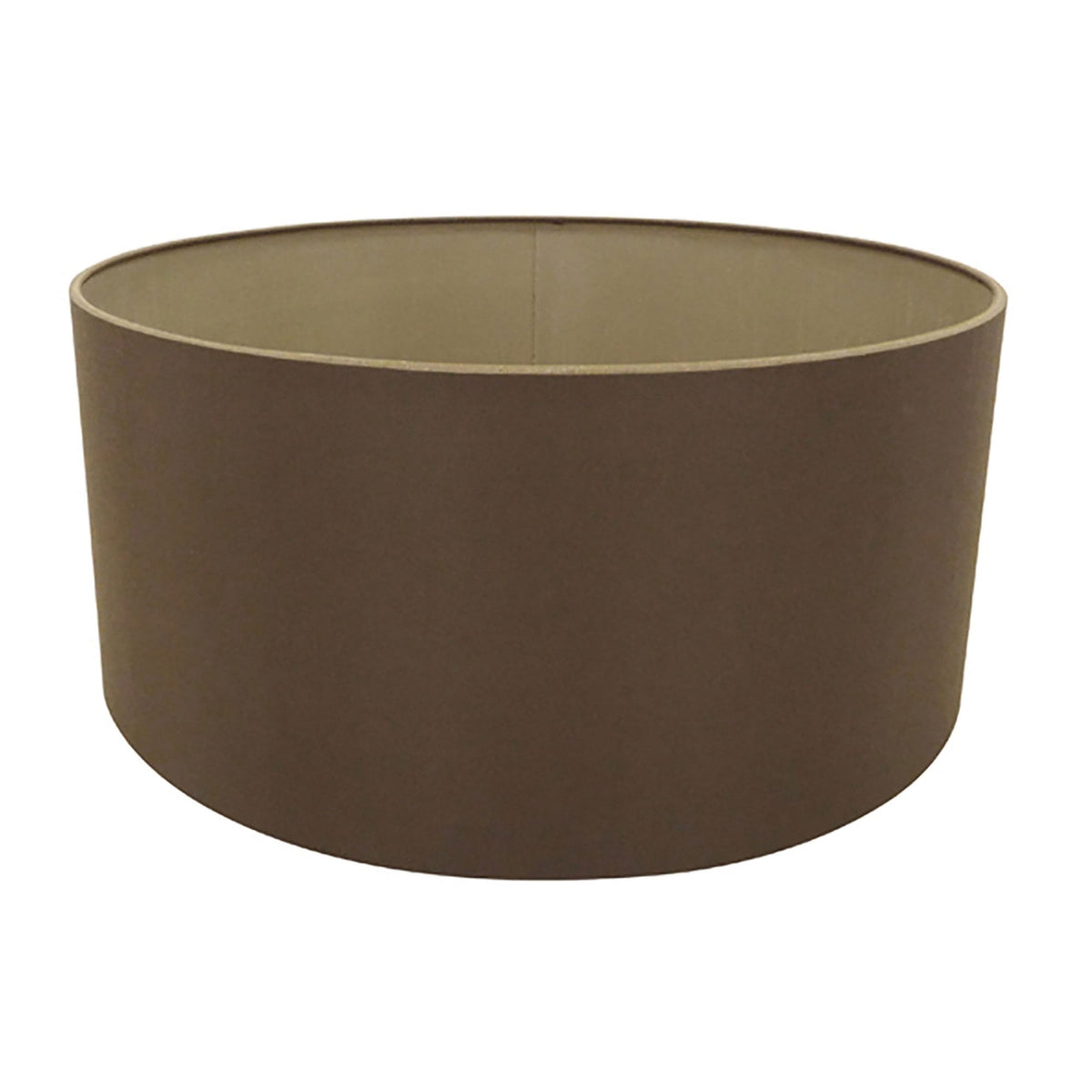 Sigma 40cm Chocolate Drum Shade With Grecian Bronze Lining