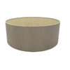 Sigma 60cm Taupe Drum Shade With Gold Lining
