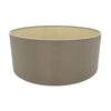 Sigma 50cm Taupe Drum Shade With Gold Lining