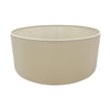Sigma 50cm Nude Beige Faux Silk Drum Shade