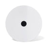 Universal 30cm Frosted Acrylic Diffuser Disk In White With Black Detail