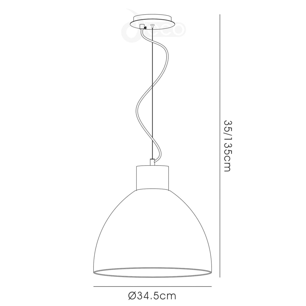 Hof Satin Nickel Pendant With Ribbed Frosted Glass Shade