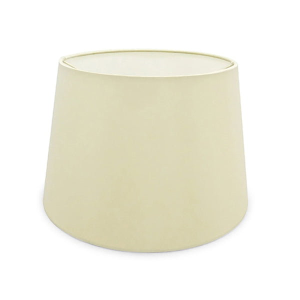 Sutton 30cm Ivory Pearl Faux Silk Tapered Shade