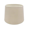 Sutton 30cm Nude Beige Faux Silk Tapered Shade