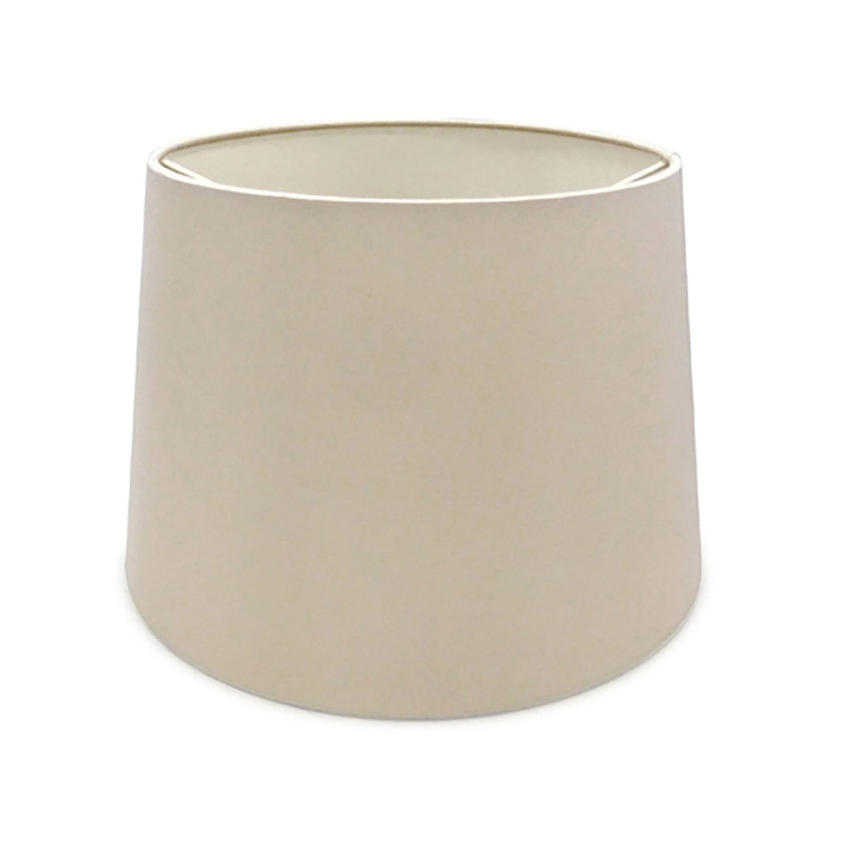 Sutton 30cm Nude Beige Faux Silk Tapered Shade