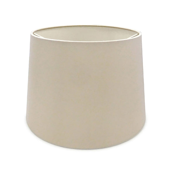 Sutton 30cm Nude Beige Faux Silk Tapered Shade
