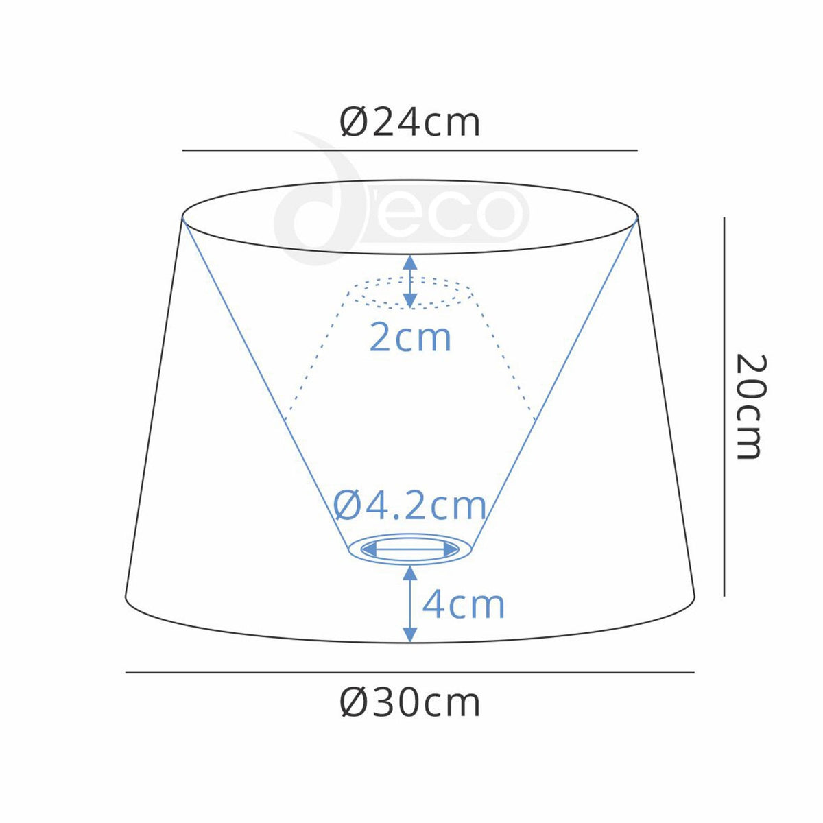 Sutton 30cm Nude Beige Faux Silk Tapered Shade